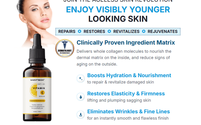 SAINT’SKIN Vitamin C Serum Australia Reviews Side Effects, Best Results, Works & Buy!