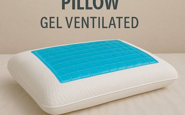 Buy Memory Foam Pillow with Gel Ventilation on Meesho, Comfortable & Pain-Free Sleep