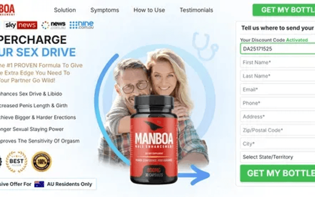Manboa Male Enhancement Capsules Australia (2025) Critical Customer Insights Released for Urgent Report!