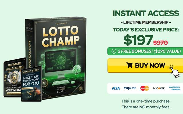 Lotto Champ :- Benefits, Offer, and Get up to 50% Extra Discount