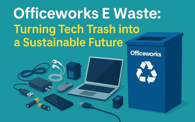Officeworks E Waste: Turning Tech Trash into a Sustainable Future