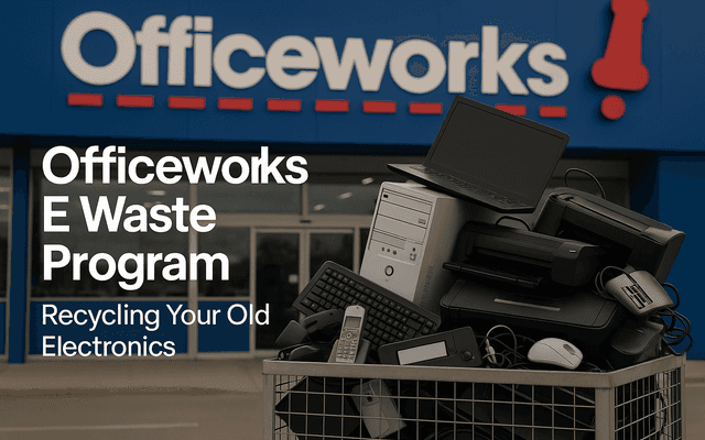 Tackling E-Waste: How Officeworks E Waste Program is Leading Australia Toward a Greener Future