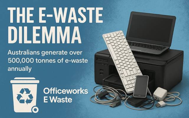 From Drawers to Drop-Offs: How Australians Are Embracing Officeworks E Waste Recycling