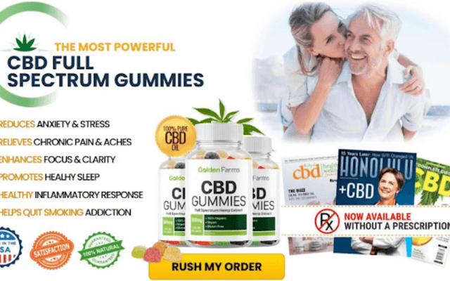 Golden Farms CBD Gummies Reviews Benefits And Experience 