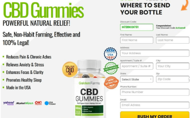 Golden Farms CBD Gummies : Beware before buying! Is It Legit or a Scam?