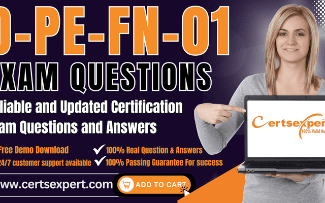 D-PE-FN-01 Exam Dumps – 100% Real & Verified Questions
