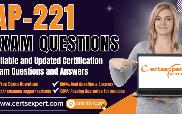 AP-221 Exam Dumps | Pass Your Certification on First Try