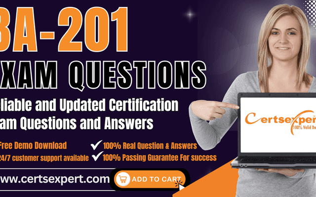 BA-201 Exam Dumps Secure Your Future With Easy Pass

