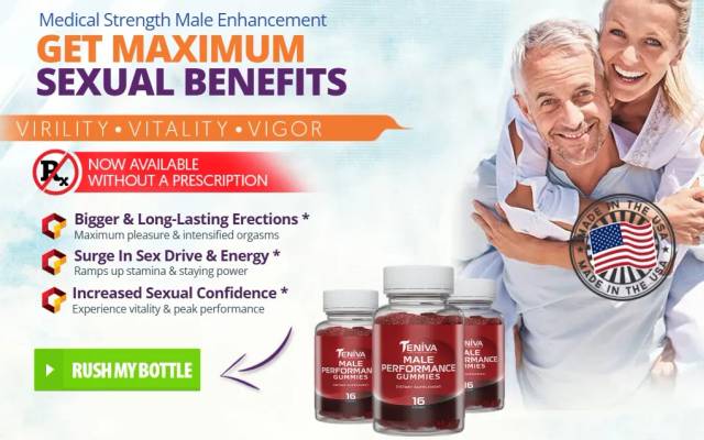 Teniva Male Enhancement Gummies – Natural Formula for Energy