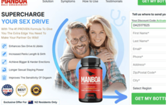 Manboa Male Enhancement Capsules NZ Reviews USER ALERT Must Read Before Buying!
