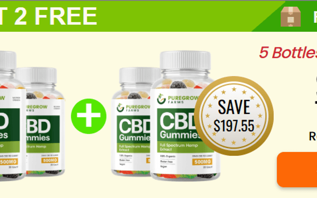 Pure Grow Farms CBD Gummies (Honest Customer Opinion) Must Read!