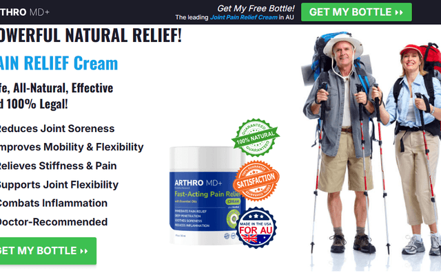 Arthro MD+ Cream Australia – Natural Joint Support for Arthritis & Chronic Pain