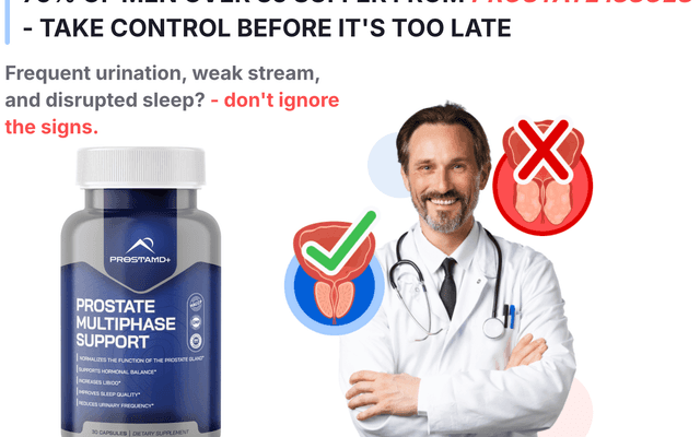 Prostate Multiphase Support™ UK NZ AU: 4-Phase Approach to Long-Term Prostate Wellness