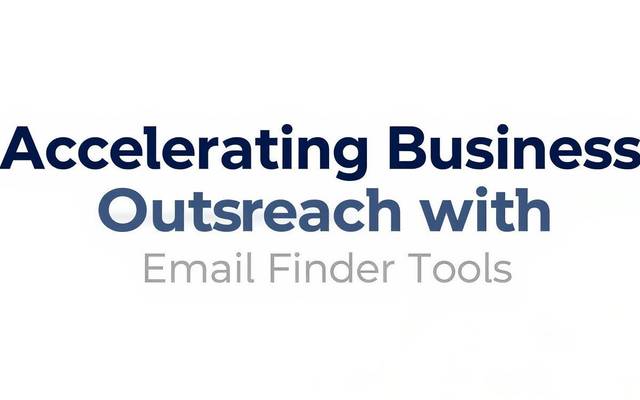 Accelerating Business Outreach with Email Finder Tools