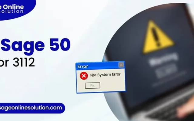 How to Fix Sage 50 Error 3112 Effectively