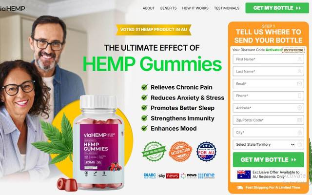 Stress Relief Naturally: Why Australians Love Via Hemp Gummies