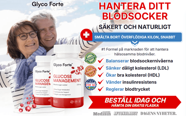 Glyco Forte Glucose Management Netherlands - 100% ren med naturliga ingredienser, hantera ditt blodsocker!