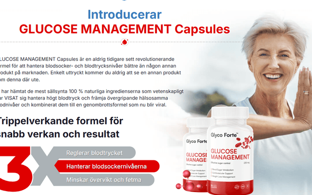 Glyco Forte Glucose Management Sweden Recensioner (Är det legitimt?) Vad säger kunderna? Bör du köpa eller inte?