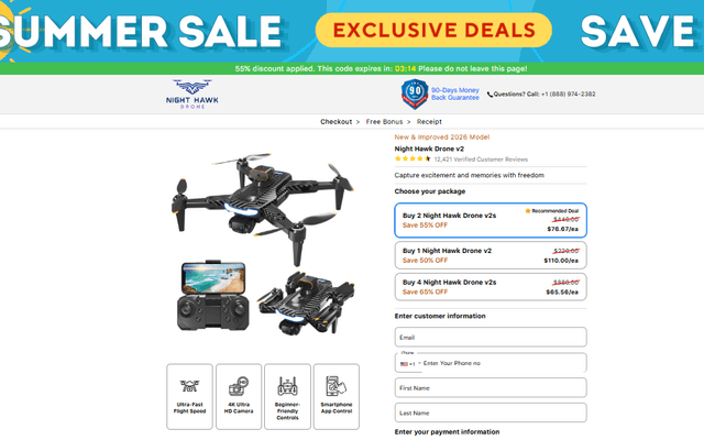 Night Hawk Drone Reviews EXPOSED By Consumer Reports and Complaints