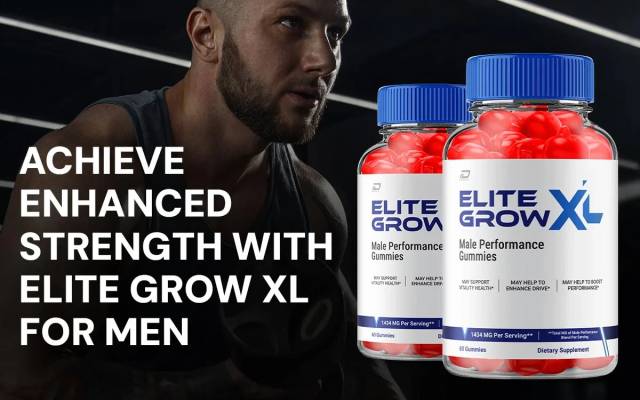 Elite Grow XL Gummies Natural Support for Men's Health