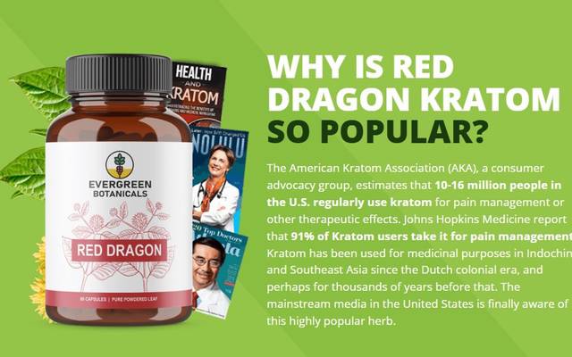 Evergreen Botanicals Red Dragon - 2025 (Client Experience ) Ingredients Benefits