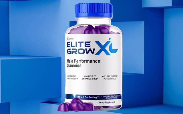 Elite Grow XL Gummies 2025 Update – The Secret Behind Men’s Stamina