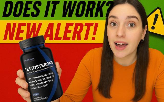 StaminUP Testosterone Capsules Official US
