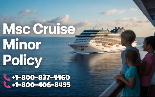 MSC Cruises Minor Policy