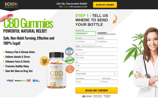 Scion Organics CBD Gummies – Enhance Sleep Quality