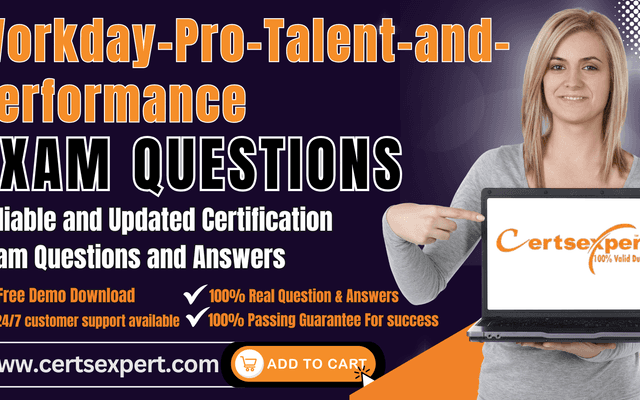 Pass Easily with Workday-Pro-Talent-and-Performance Exam Dumps