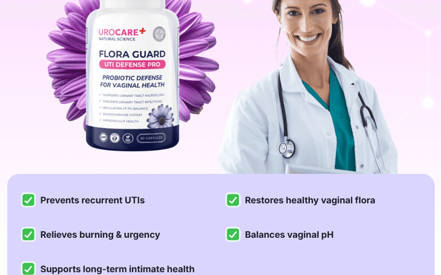 Urocare FLORA GUARD for Women’s Urinary Tract Health