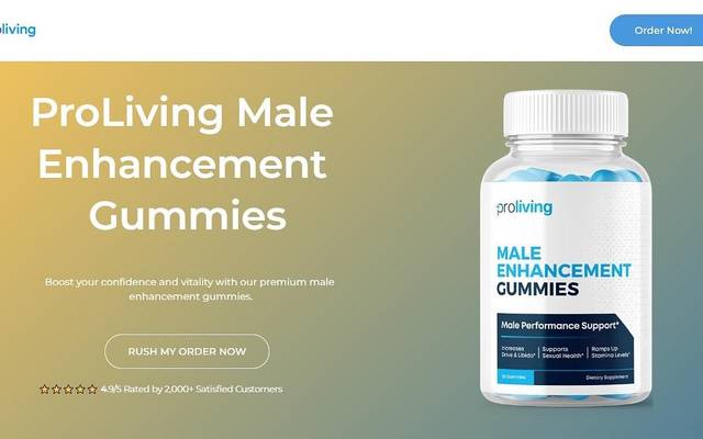 Proliving Male Enhancement Gummies – Boost Stamina, Energy