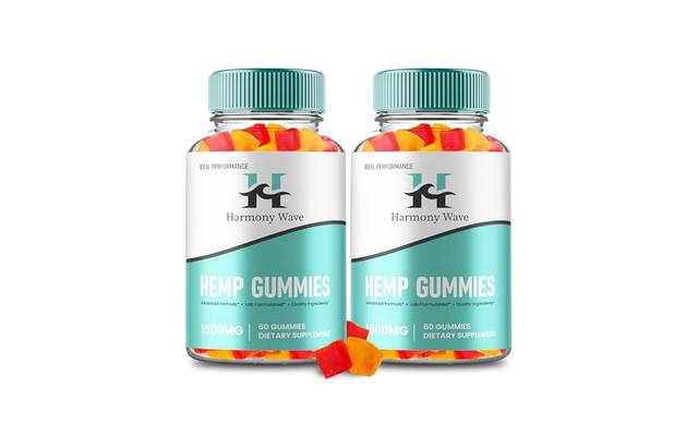 Harmony Wave CBD Gummies – Natural Hemp Formula