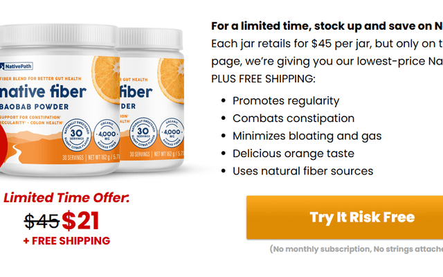 Native Path Fiber 3 Bundle: Daily Gut Health for Energy and Vitality