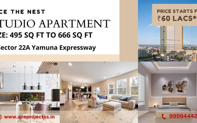 Limited Units! ACE Studio Apartments Yamuna Expressway