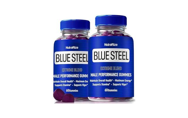Blue Steel Gummies Male Enhancement Review: Boost Performance And Hormones!