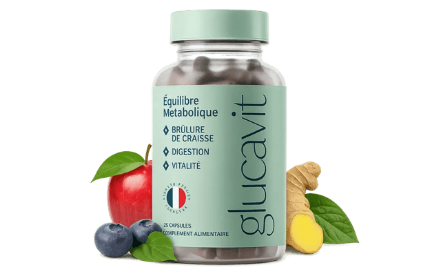 Glucavit Reviews France BHB, le supplément cétogène avancé, le soutien à la cétose pour hommes et femmes, 60 capsules