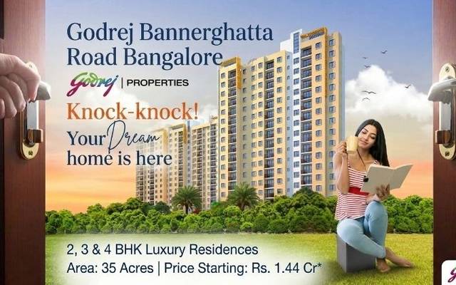 Live at a Higher Level at Godrej Bannerghatta Road Bangalore