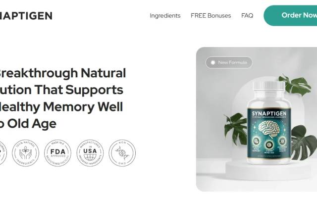 Synaptigen– Improves recall and learning ability