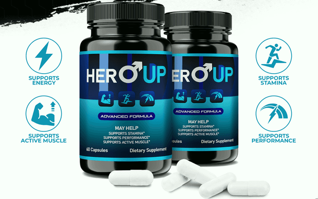 Hero UP Male Enhancement Canada 
Ultimate Men’s Health Supplement Builds Muscle And Strength Boosts Energy