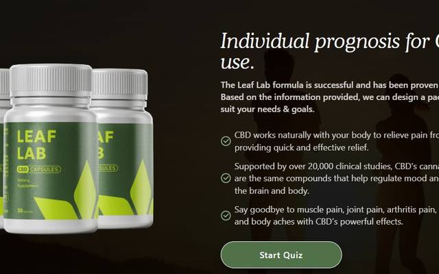 Leaf Lab CBD Capsules UK – (Full Breakdown) Official Site, Pricing & Reviews!