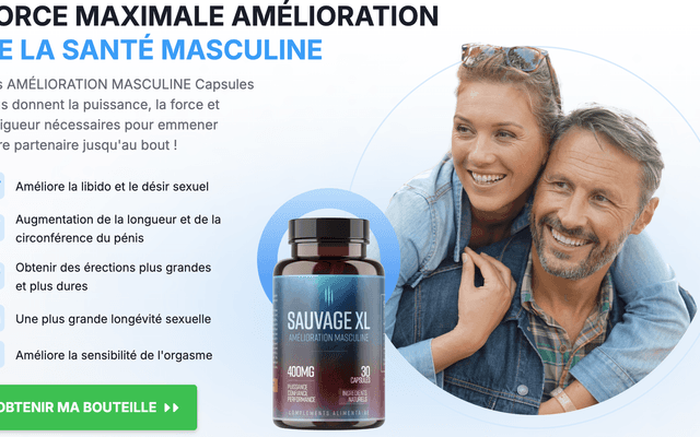 Sauvage XL Male Enhancement Gummies™ FR BE CH LU: Meilleur remède contre les problèmes masculins