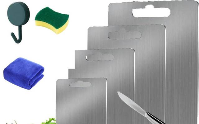 

KatuChef Titanium Cutting Board EXPENSIVE PRODUCT


 