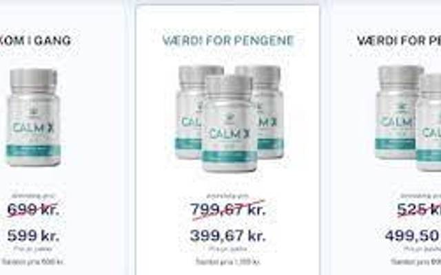 Calm X CBD Capsules Denmark with Organic Ingredients and Full-Spectrum Benefits