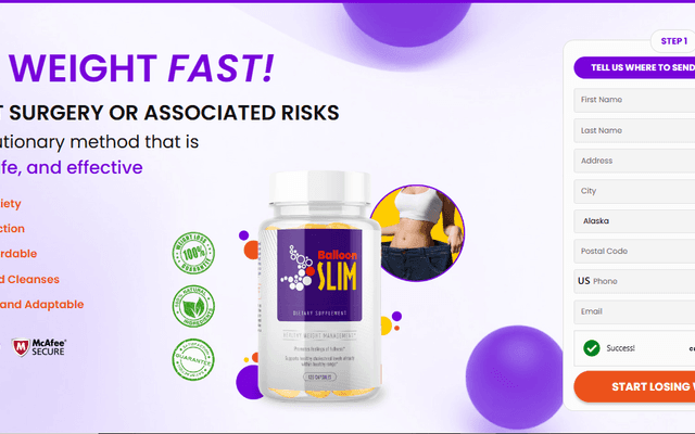 Balloon Slim Capsules Reviews – [FDA-Approved!] Important Research Exposed Before Buy!