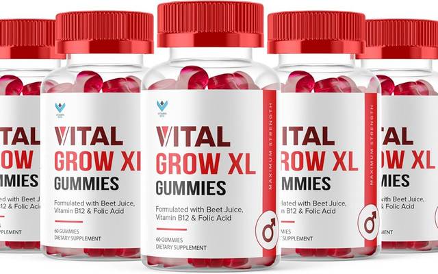 Vital Grow XL Gummies Boost Natural Energy & Circulation