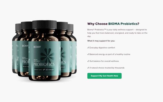 Bioma Probiotics – The Natural Way to Support Weight Loss!