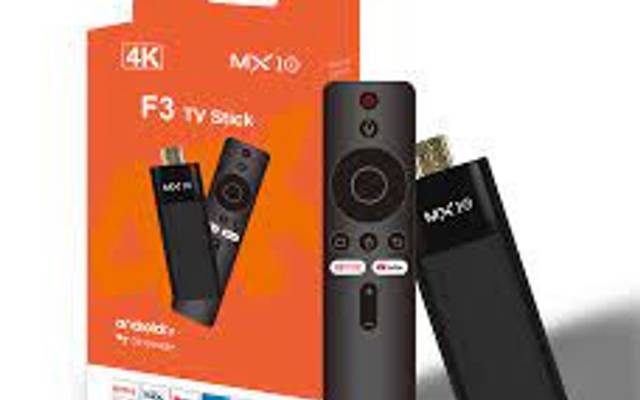 Flixy Smart TV USB Stick Portable Media Streaming Dongle with Voice Remote