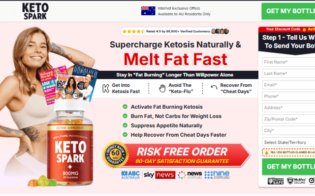 Keto Spark Gummies Reviews