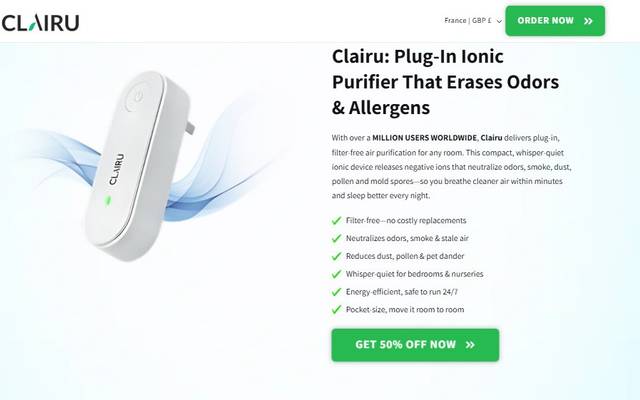 Clairu Air Purifier UK – [Honest Truth] Can You Really Breathe Fresh Air Immediately?